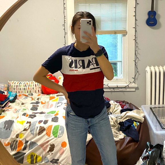 Color-Block Paris T-Shirt - Picture 2 of 2